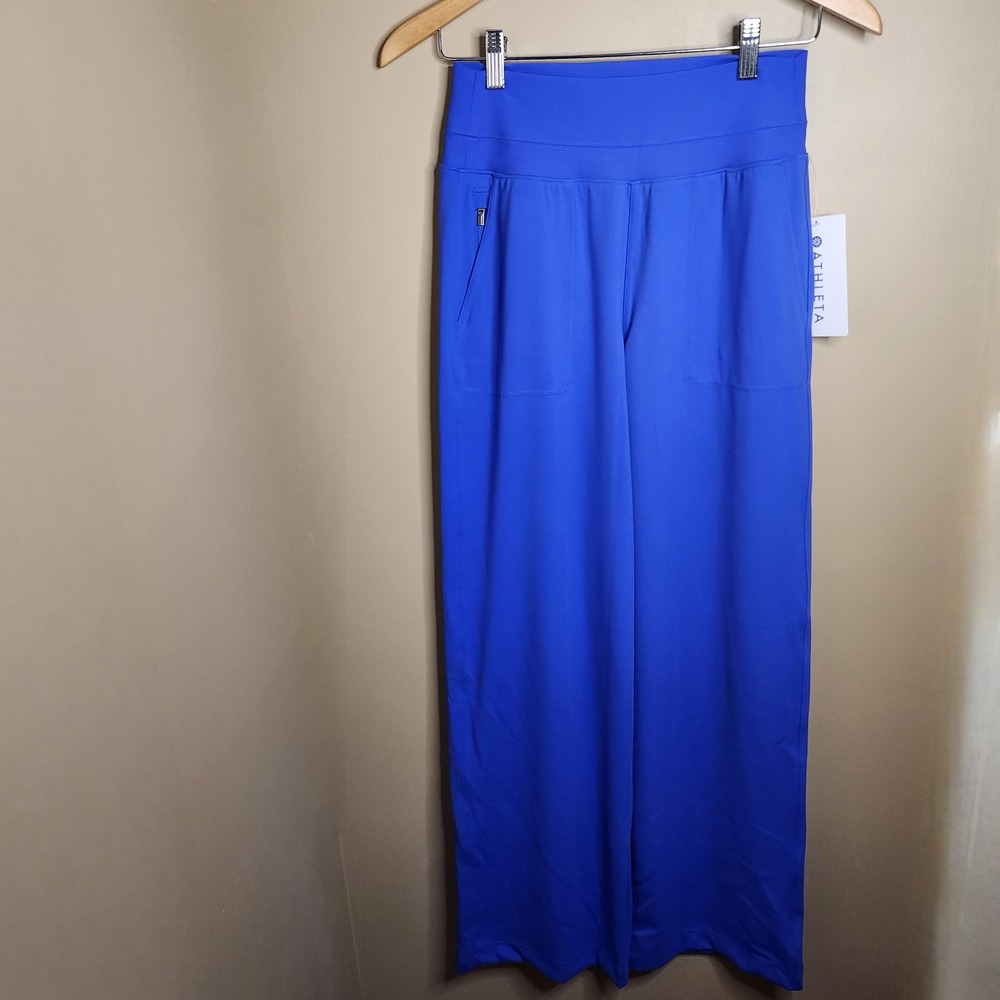 Athleta Venice Wide Leg Pants Charged Indigo XS 982868 NWT